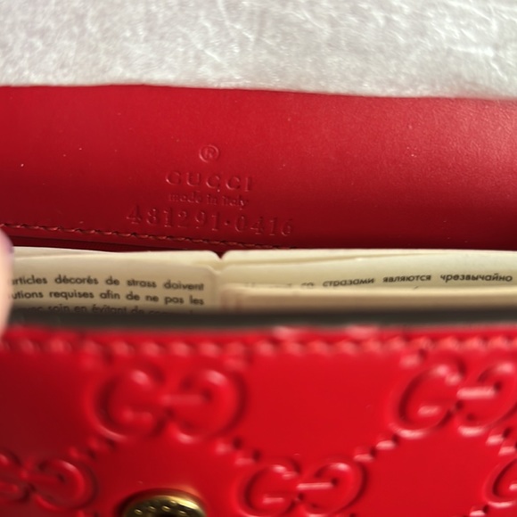 Authentic Gucci Guccissima cherries limited edition bag - Picture 3 of 13